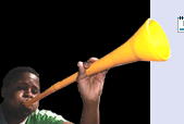 Vuvuzela-Lärm auf deiner Website