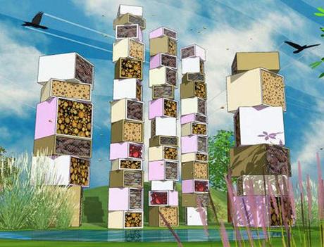 Ein Herz für Insekten –  Bienen und Käferhotels in London