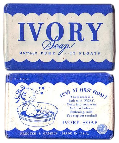 Seifensammlung, Seifenausstellung – Bilder aus unserer Sammlung – IVORY Soap von Procter & Gamble