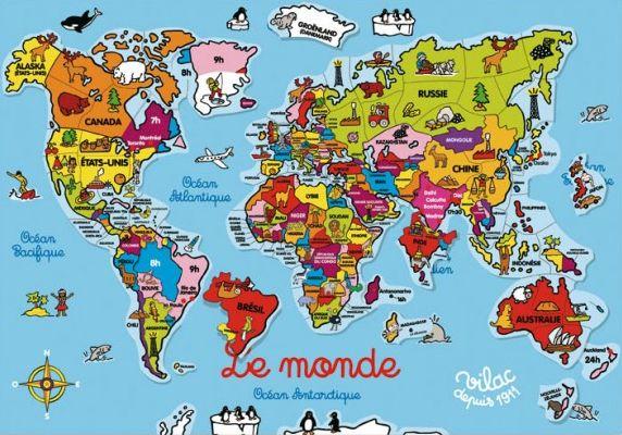 Basic+world+map+for+kids