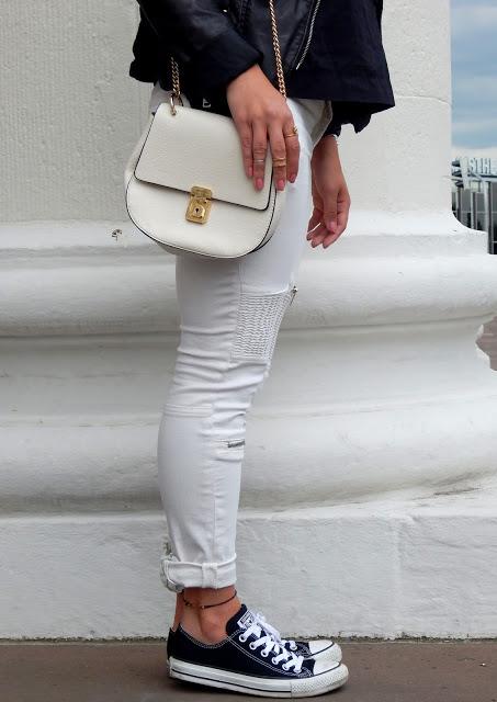 Outfit: White Pants