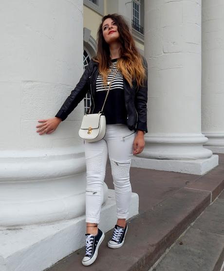 Outfit: White Pants