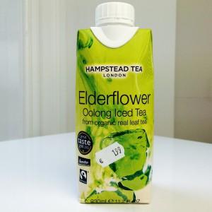 Hampstead Tea Elderflower Trinkverpackung mit Preisschild
