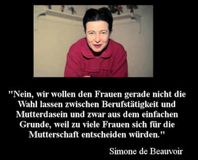 Simone de Beauvoir - Gedanken über die Ikone der feministischen Ideologie