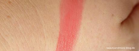 Secret Box Life is a Beach Sommer Edition - Unboxing - Just Cosmetics Sheer Finish Lipstick 010 Swatch