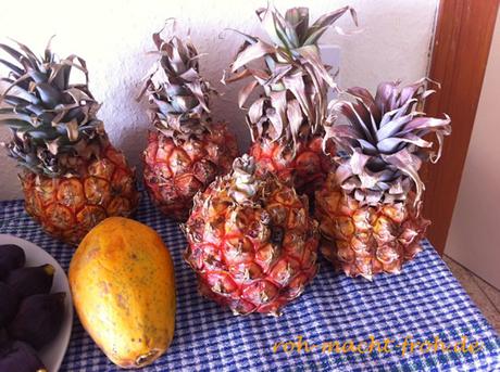 Ananas von El Hierro, super-reif!