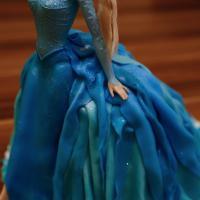 Barbie Torte die Eiskönigin Elsa