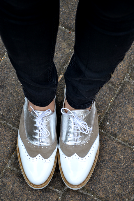 Frühling Outfit Brogues