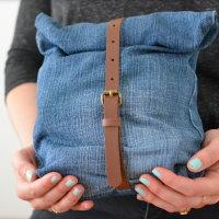 Upcycling Lunchbag aus Jeans