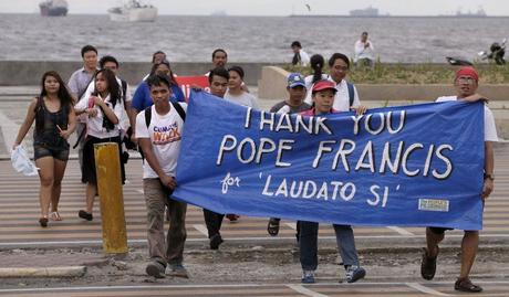 Umweltschützer auf den Philippinen sagen Papst Franziskus danke 