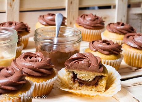 Peanut butter Nutella Cupcakes (7 von 11)