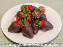 Erdbeeren mit Schokolade zum Wimbledon-Auftakt