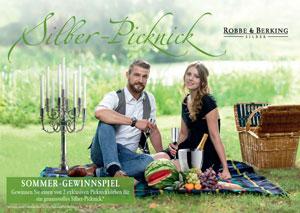 Robbe & Berking Sommer-Gewinnspiel Silber-Picknick