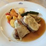 Hotel Weiß in Südtirol – Glutenfrei kann so normal sein Hotel Weiß - Hauptspeise - Schweinefilet