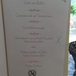 Hotel Weiß in Südtirol – Glutenfrei kann so normal sein Hotel Weiß Abendkarte