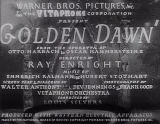 Forgotten Films: Golden Dawn