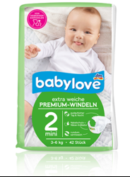 dm  -  Extra weich - die neue Windelqualität von babylove!