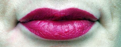 Sephora Luster Matte Long-Wear Lip Color  * Mulberry Luster *  Swatches & Review