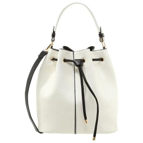 mint&berry; Shopping Bag white/black