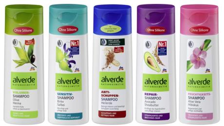 Silikonfreies Shampoo und Conditioner von Alverde!