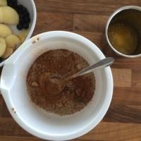 Brainfood Rezept: Blaubeeren Streuselkuchen  - Schritt 02