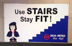 Delhi-Metro-U-Bahn-Plakat