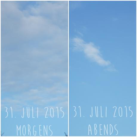 Blog & Fotografie by it's me! - Himmel am 31.07.2015