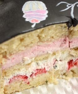 Veganer Chalkboardcake / Vegane Torte