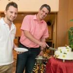 Das Sommerfest der Maisterei mit Tag der offenen Türe in Solms Rob und der Bürgermeister vom Solms