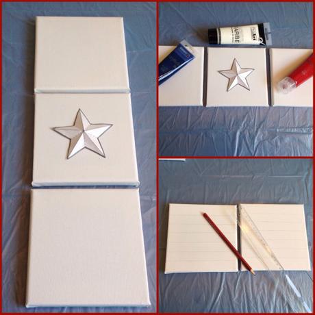 Blau, Weiß, Rot – oder – Ups, I dit it again: DIY mit Stars and Stripes