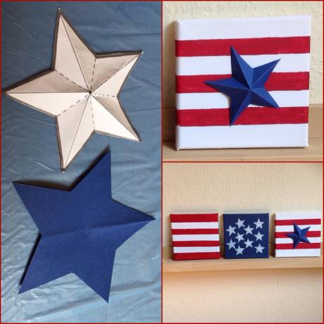 Blau, Weiß, Rot – oder – Ups, I dit it again: DIY mit Stars and Stripes