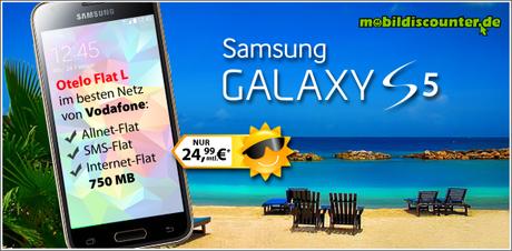 Mobilfunk Angebot: Samsung Galaxy S6 inkl. LTE Allnet Flat für 29,99 Euro!