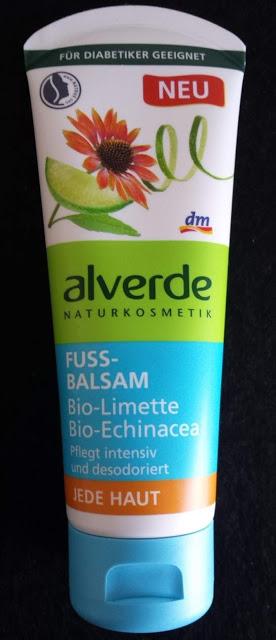 alverde Bio-Limette Bio-Echinacea Fußbalsam