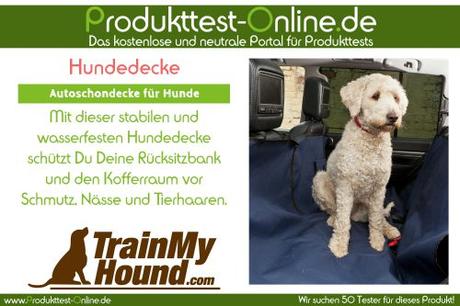 TrainMyHound Auto Hundedecke für den Rücksitz im Test
