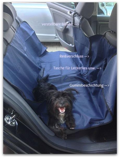 TrainMyHound Auto Hundedecke für den Rücksitz im Test