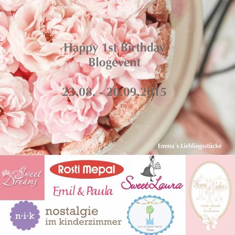 Happy 1st Birthday – Blogevent (Reklame)