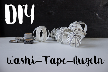 DIY Washi-Tape-Kugeln