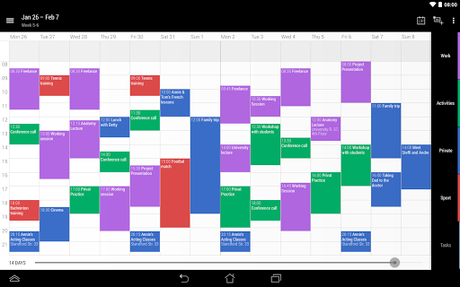 Business Calendar 2 – Werbefreier und kostenloser Kalender mit Aufgabenplaner