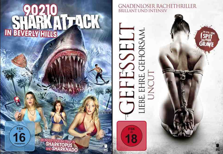 Review: 90210 - SHARK ATTACK IN BEVERLY HILLS & GEFESSELT- LIEBE.EHRE.GEHORSAM. – Im Fahrwasser von “Sharknado” und “Fifty Shades of Grey”