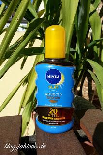 [Review] Nivea Sun Protect & Bronze Sonnenöl LSF20