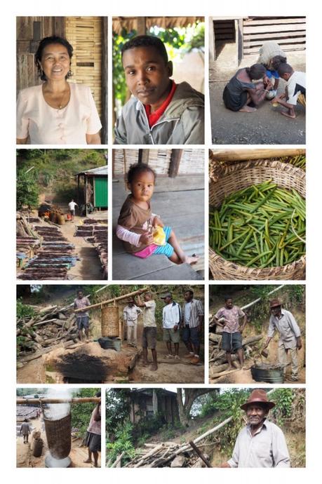Vanille Madagaskar Produktion Dorf