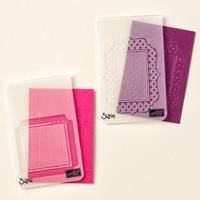 Fun Frames Textured Impressions Embossing Folders by Stampin' Up!