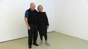 Ursula Krinzinger und Harald Falckenberg (c) European Cultural News