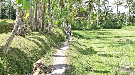 Bike Tour auf Bali. 