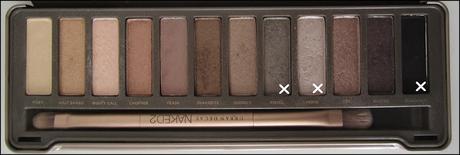 LOOK | Urban Decay Naked 2 Palette #1