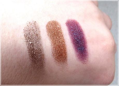 Colour Pop Swatches Nillionaire, Game Face und Bae