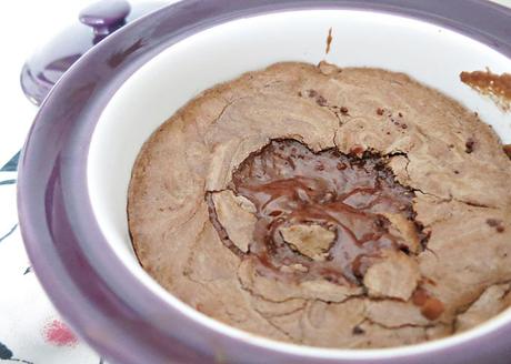 Schokoladenküchlein mit flüssigem Kern