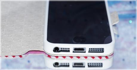 MAXFE.CO PU Leder Flip Case für iPhone 5 5S ~ gutes Case zum günstigen Preis