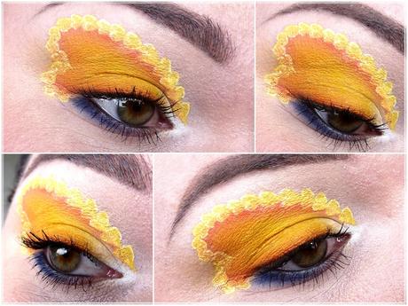 Sailor Venus eye makeup 