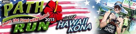 EISWUERFELIMSCHUH - Hawaii Path Run Ironman Lauf Kona Occasion Baner Header n